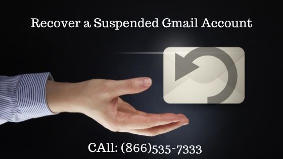 Recover a suspended gmail account